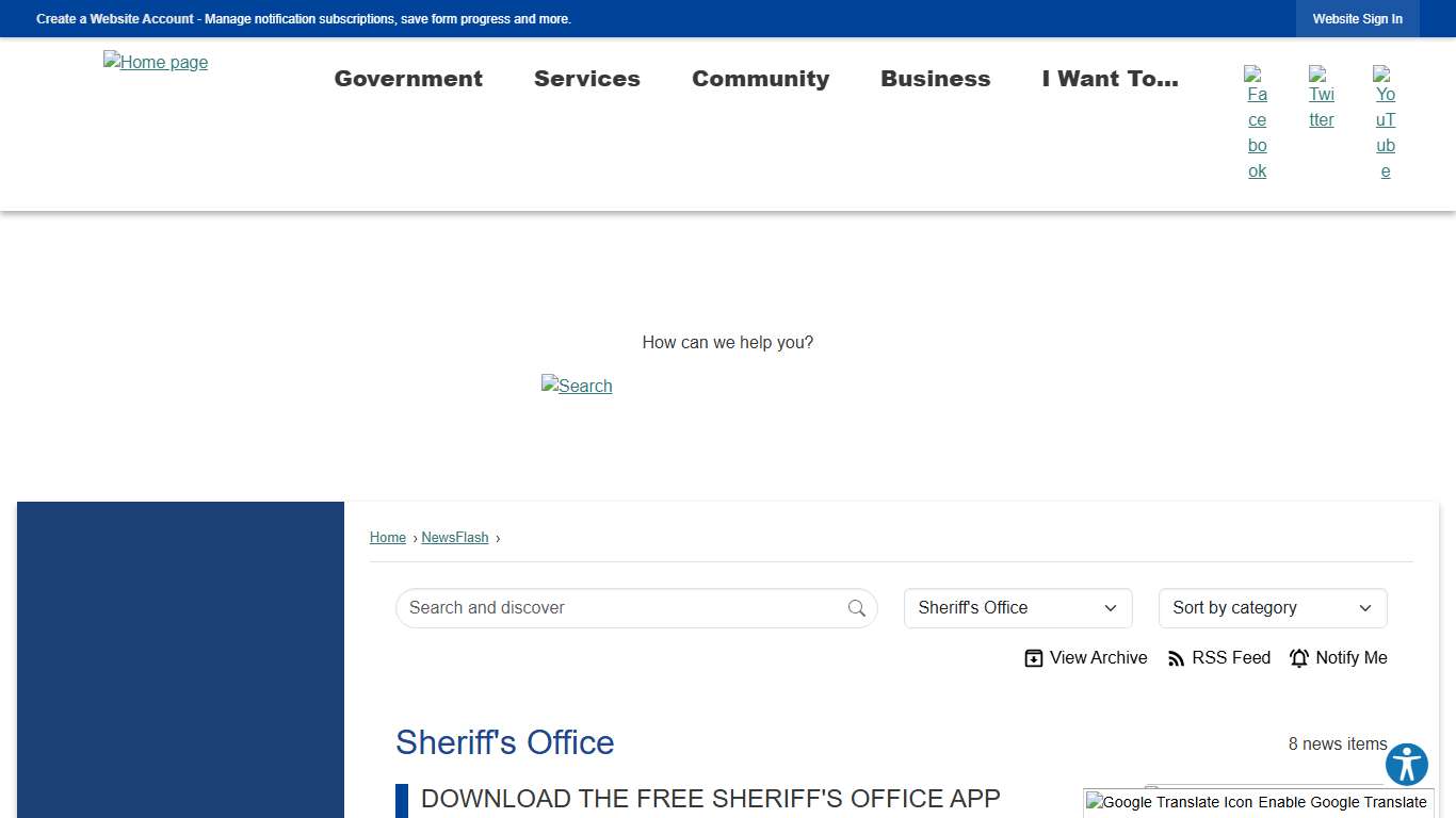 News Flash • Onslow County, NC